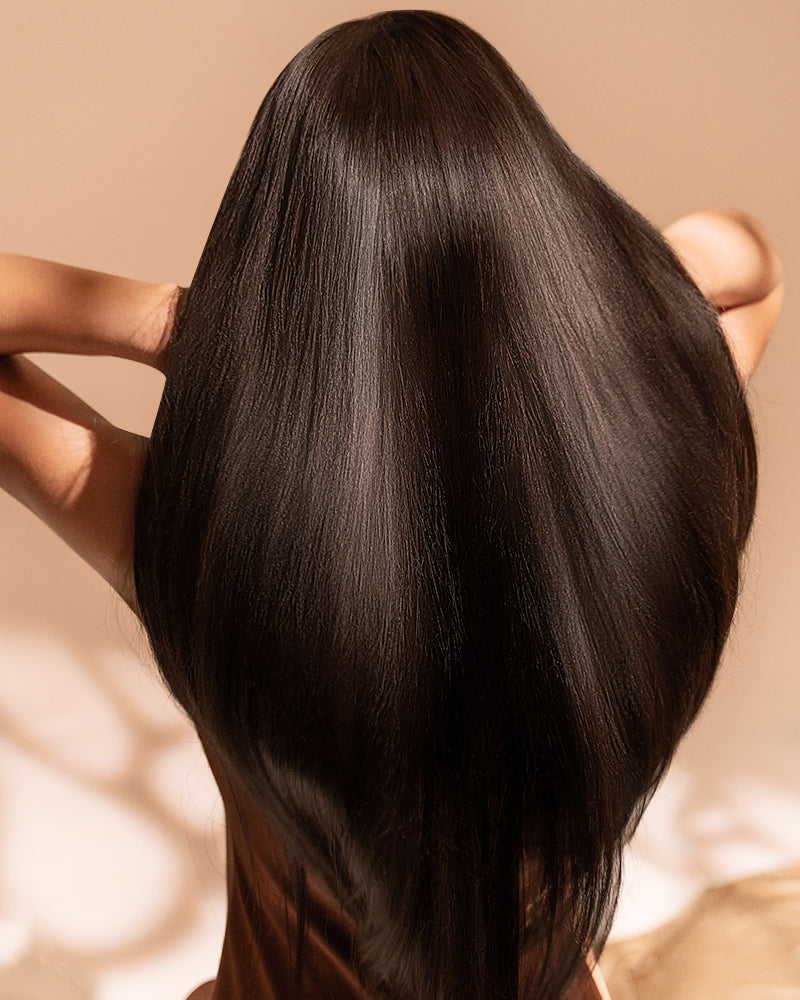 Arabella 13x6 Three-Go™ Glueless Wig 36Inch Super Long Silky Straight With Drawstring Natural Black 100% Human Hair Wig