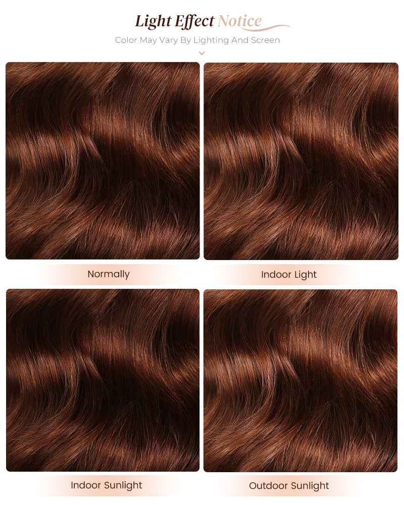 Arabella 6x5 invisible knots Glueless Chocolate Brown Body Wave Wig Pre-cut Lace Beginner Friendly