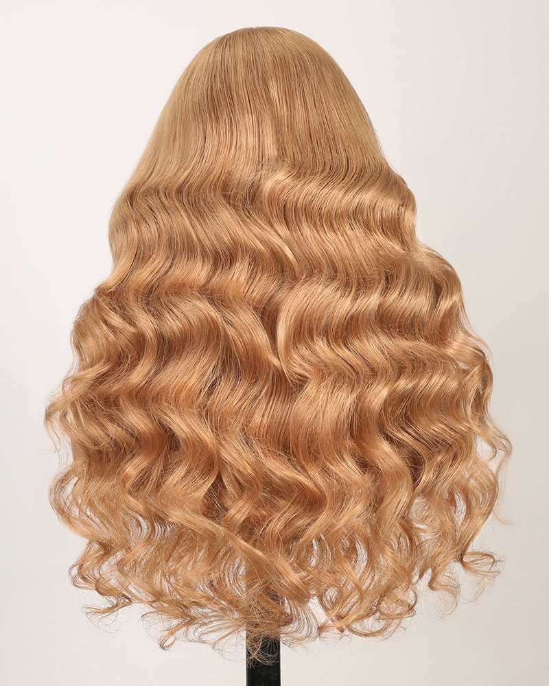 Arabella 13x6 Three-Go™ Milk Tea Brown Glueless Wig Loose Body Wave With Drawstring 100% Human Hair Wig