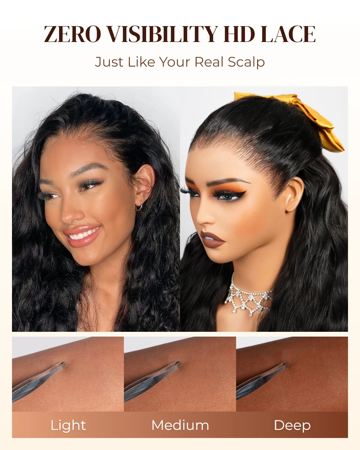 HD_lace_wig_scalp_melt_finish_undetectable_hairline_bohemian_curl_natural_black_HD-N-NC_Arabella_zero_visibility