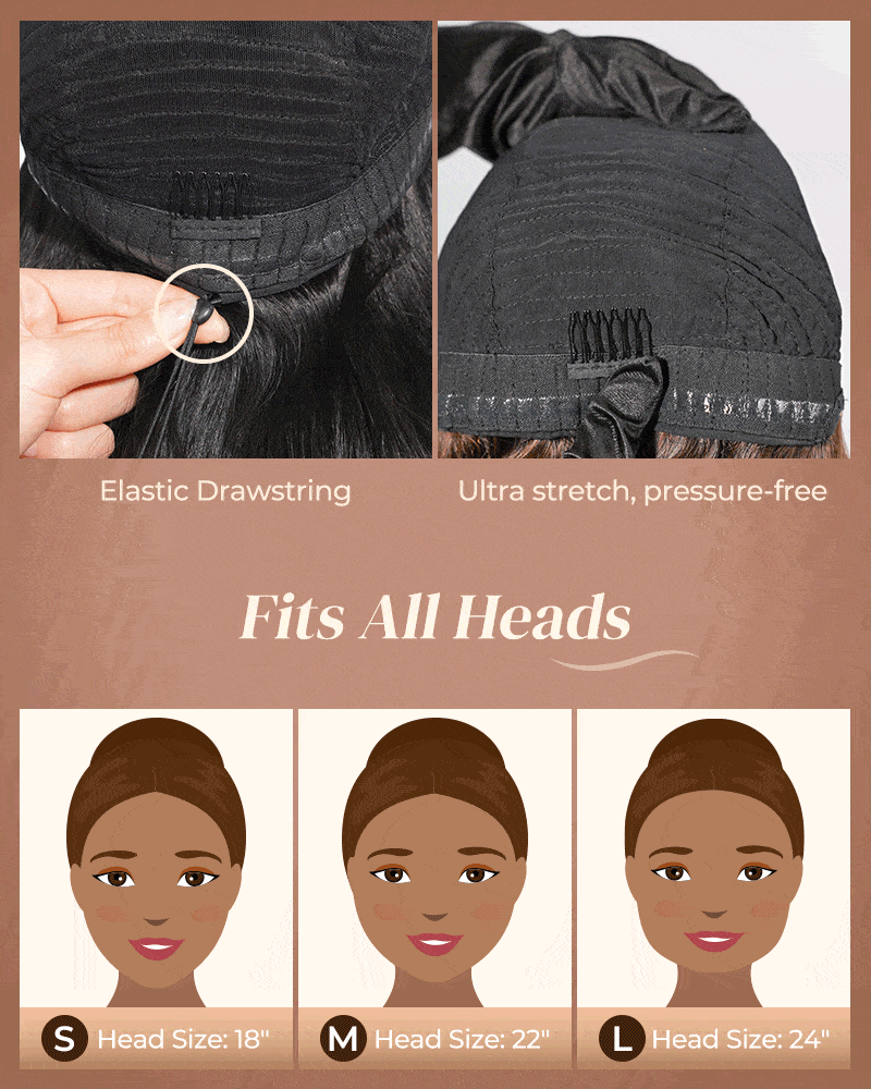 Pure-Luxe™ Body Wave Natural Black Easy Wear Glueless 13x6 Ultra-Dense Human Hair Wig Pre-Cut Lace