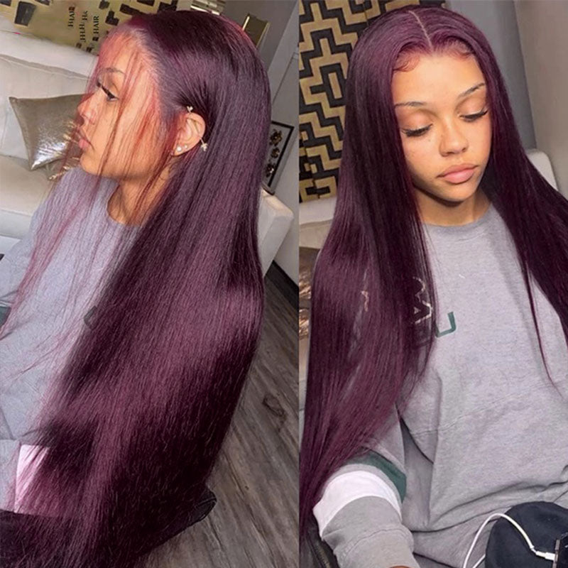 Arabella 【30" Super Sale】 Minimalist Color Series 13x4 Lace Front Pre-Bleached Knots Blonde and Brown Highlight Colored Body Wave/Straight Human Hair Wig