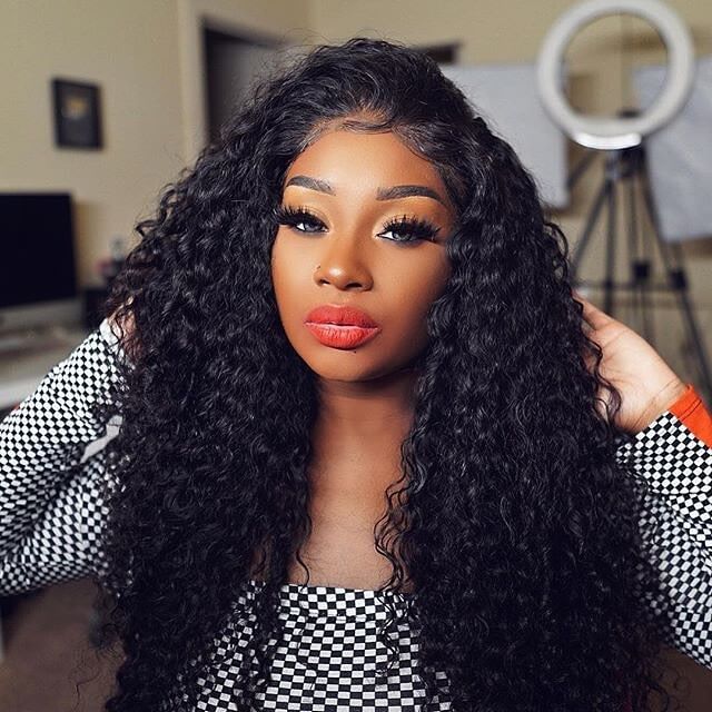 15A Grade Double Drawn Full End Unprocessed Water Wave Hair Natural Black 3 bundles/pack - arabellahair.com