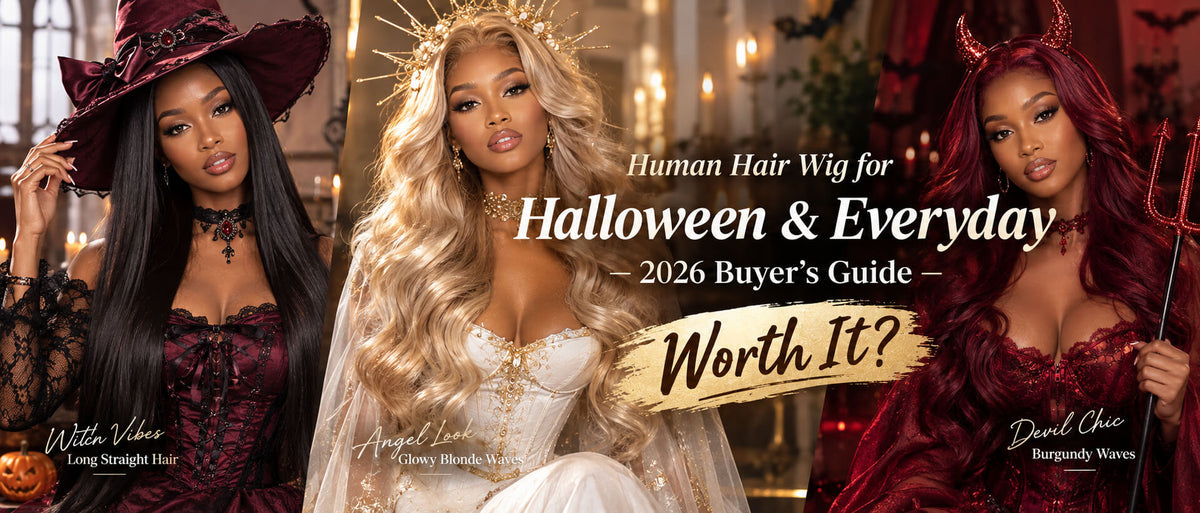 human hair wig for halloween and everyday 2026 halloween wig Buyer's Guide