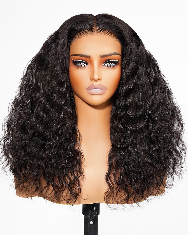 3D Lace Half Wig Bohemian Curl Wig