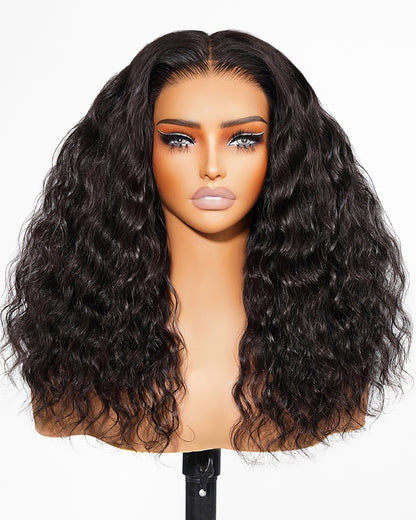 3D Lace Half Wig Bohemian Curl Wig