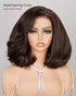 Arabella 6x5 invisible knots Glueless Loose Wave Bob Wig Pre-cut Lace Natural Black Beginner Friendly style1:Loose Wave-Chocolate Brown