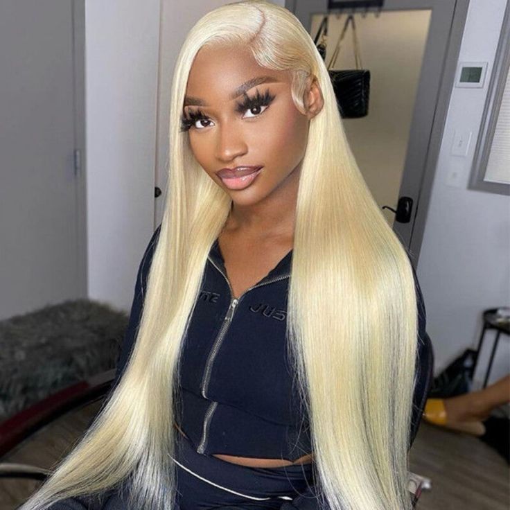 【30&quot; Super Sale】Minimalist Color Series Glueless 13x4 Lace Front Pre-Bleached Knots Blonde and Brown Highlight Colored Body Wave/Straight Human Hair Wig