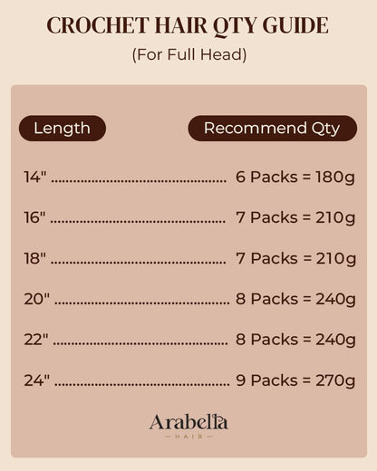 Arabella Silky Straight Feather Crochet Hair Natural Black Hair Extensions Pre-Separated Lightweight Miracle Knots
