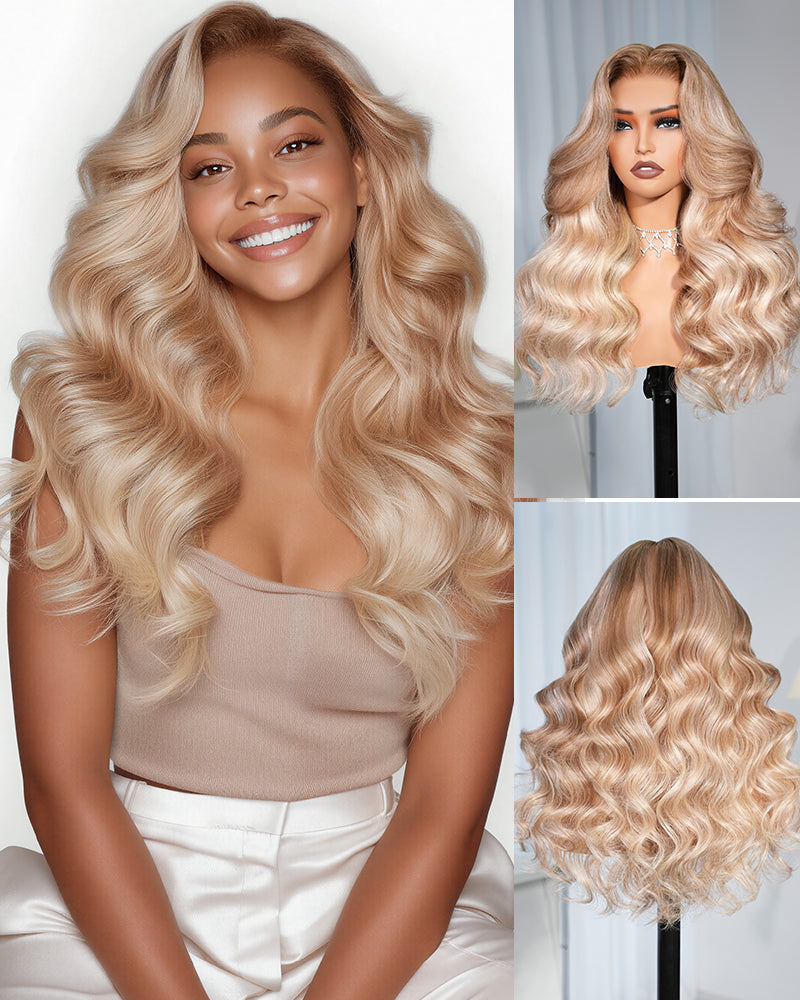 Ash_Blonde_Highlight_Glueless_Wig