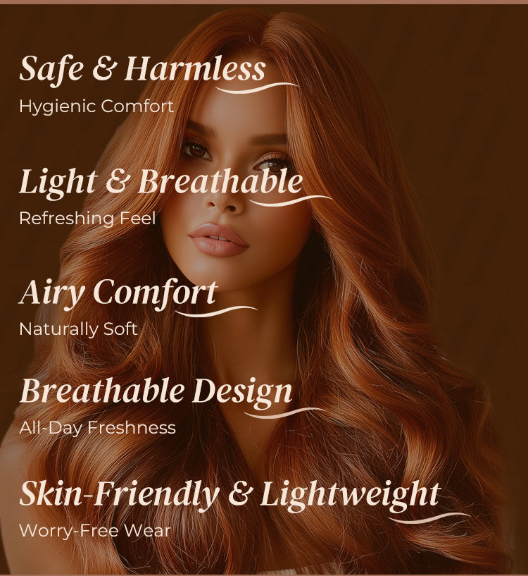 Maple Leaf Brown Ombre Glueless Wig