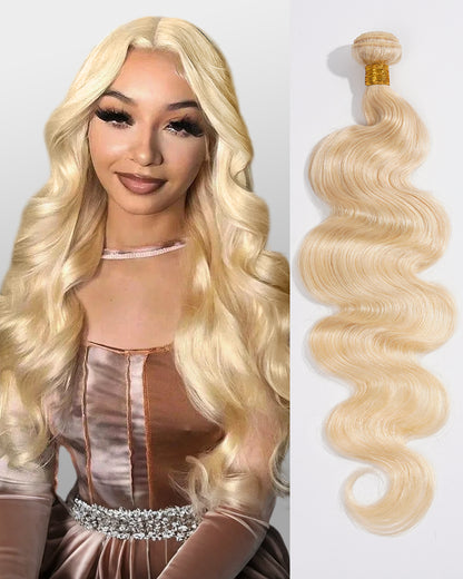 Arabella Hair Bundle 613 Blonde Body Wave 10A