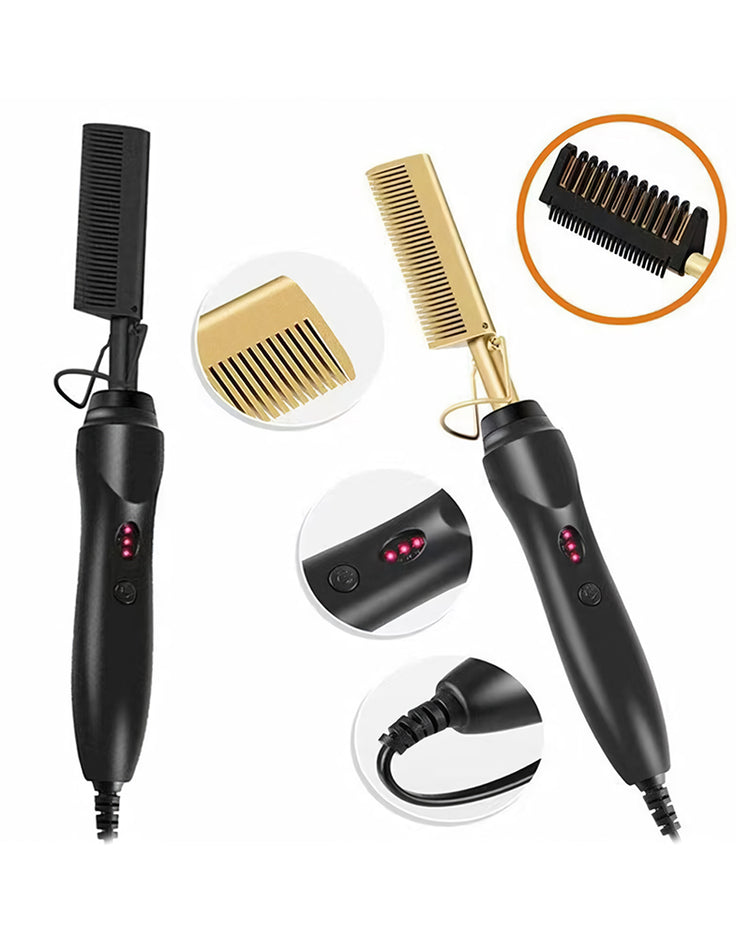[Free Gift] Arabella Simple Home Wig Care Electric Perm Comb