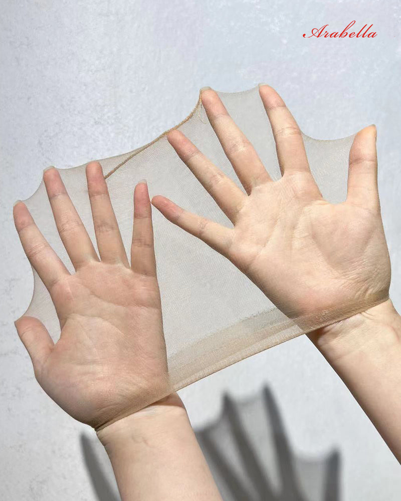 Ultra-Thin HD Invisible Hair Nets - Nude, Skin-Like, and Stretchy