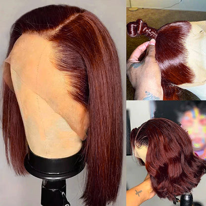 Human hair wig 