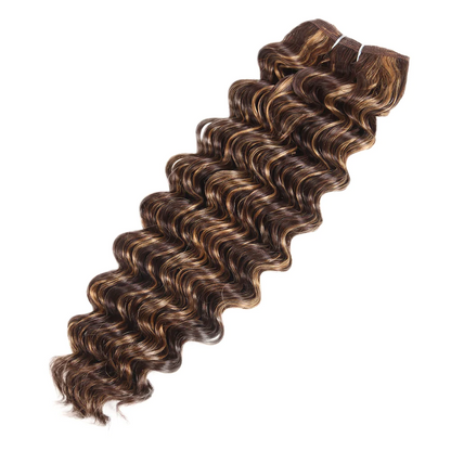 Piano Highlight Color 3 Bundles Deep Wave Style12A Grade Arabella Hair - arabellahair.com