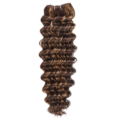 Piano Highlight Color 3 Bundles Deep Wave Style12A Grade Arabella Hair - arabellahair.com