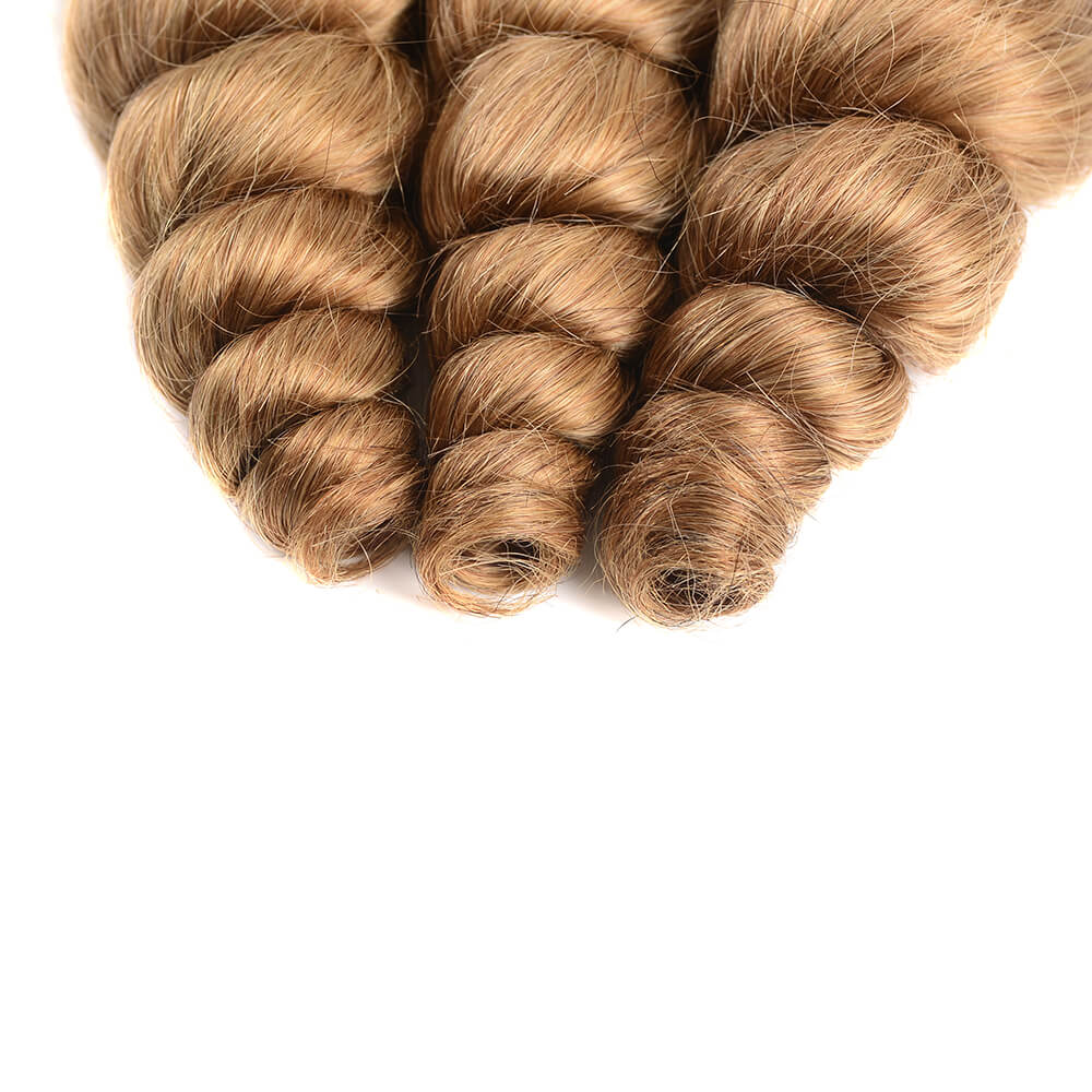 Arabella Virgin Ombre Brazilian T1b/27 Loose Wave 3 Bundles/pack - arabellahair.com