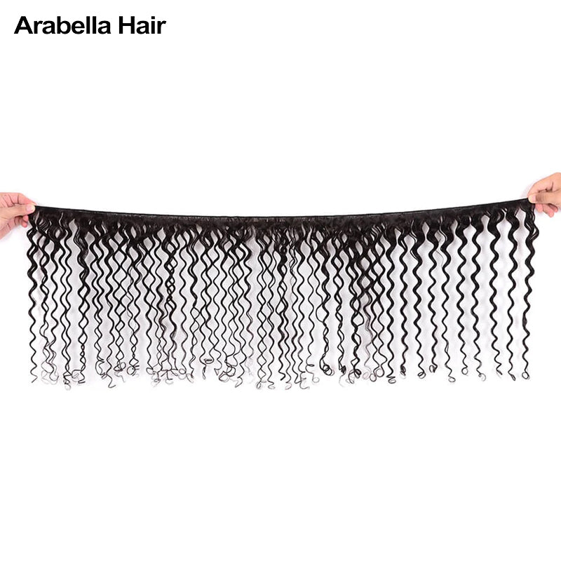 Human hair wig {12A 3Pcs} Water Wave Unprocessed Virgin Hair 3 Bundles Human Hair - arabellahair.com